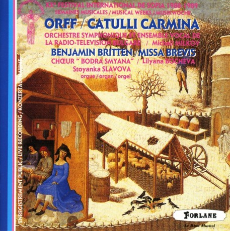 Carl Orff: Carmina Catulli [CD]