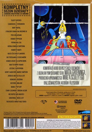 Simpsonowie sezon 10 [DVD]