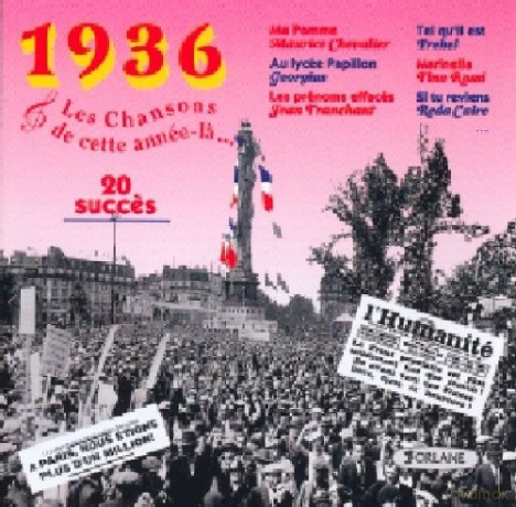 Les Chansons De: Cette Annee La: 1936 [CD]