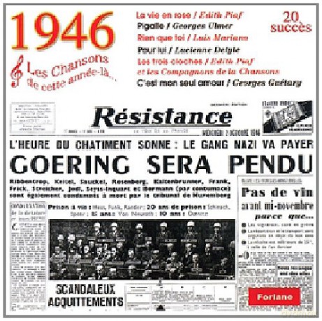 Les Chansons De: Cette Annee La: 1946 [CD]