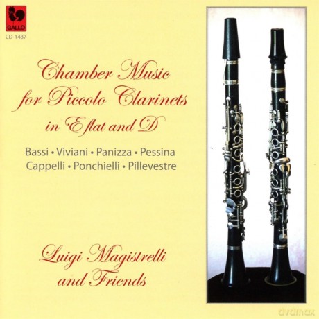 Luigi Magistrelli: Chamber Music For Piccolo Clarinets [CD]