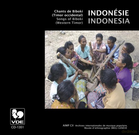 Indonesie: Chants De Bikoki (Timor Occidental) [CD]