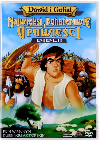 Najwięksi bohaterowie i opowieści Biblii: Dawid i Goliat [DVD] (Biblia dla dzieci)