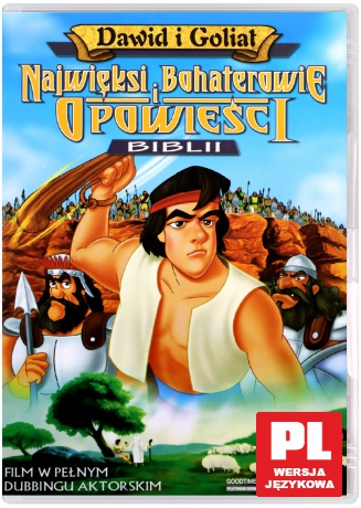 Najwięksi bohaterowie i opowieści Biblii: Dawid i Goliat [DVD] (Biblia dla dzieci)