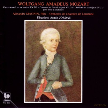 Wolfgang Amadeus Mozart: Concertos Pour Flute Et Orchestre No 1 Et 2 [CD]