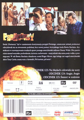 Święty 43: Na błędach człowiek się uczy / Angie, Angie / Śmierć w rodzinie [DVD]