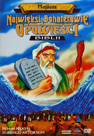 Najwięksi bohaterowie i opowieści Biblii: Mojżesz [DVD] (Biblia dla dzieci)