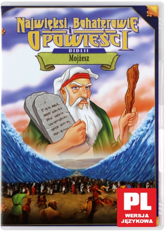 Najwięksi bohaterowie i opowieści Biblii: Mojżesz [DVD] (Biblia dla dzieci)