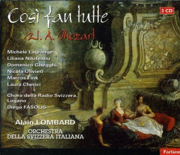 Wolfgang Amadeus Mozart: Cosi Fan Tutte. A. Lombard [3CD]