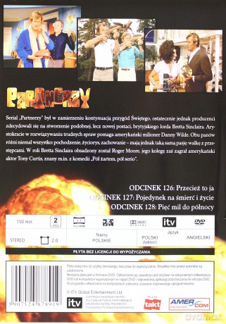 Święty 44: Przecież to ja / Pojedynek na śmierć i życie / Pięć mil do północy [DVD]