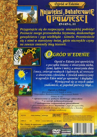 Najwięksi bohaterowie i opowieści Biblii: Ogród w edenie [DVD] (Biblia dla dzieci)
