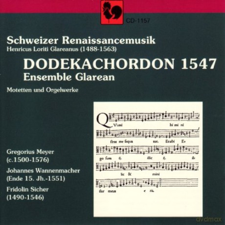 Ensemble Glarean: Dodekachordon 1547 [CD]
