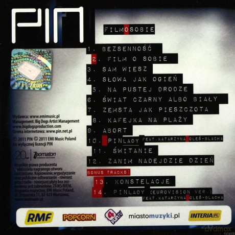 Pin: Film O Sobie [CD]