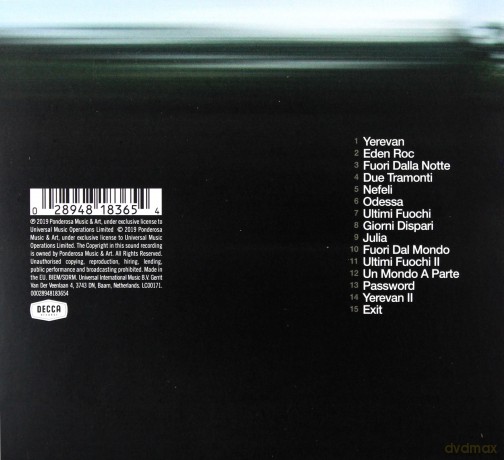 Ludovico Einaudi: Eden Roc [CD]