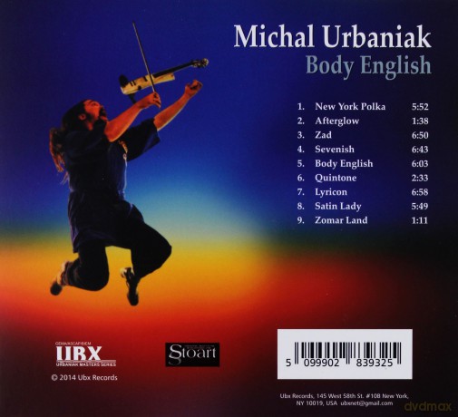 Michał Urbaniak: Body English [CD]