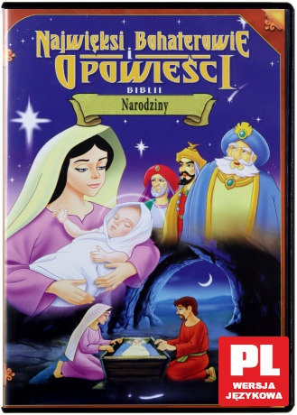 Najwięksi bohaterowie i opowieści Biblii: Narodziny (1998) [DVD] (Biblia dla dzieci)