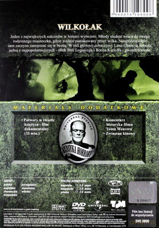 Wilkołak (kolekcja potworów) [DVD]
