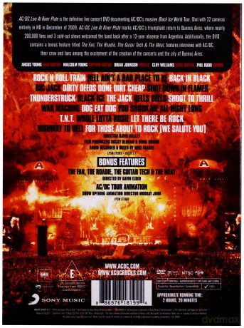 AC/DC: Live At River Plate (digipack) [DVD]