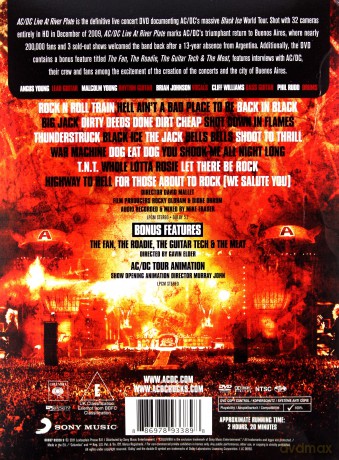 AC/DC: Live At River Plate (XL) [DVD]+[T-Shirt]
