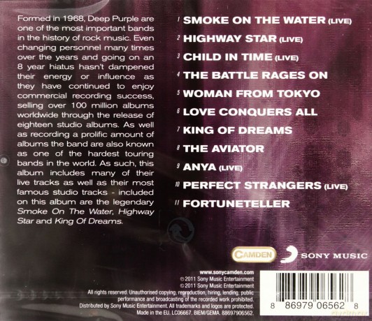 Deep Purple: Collections [CD]