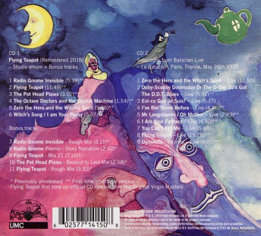 Gong: Flying Teapot [2CD]