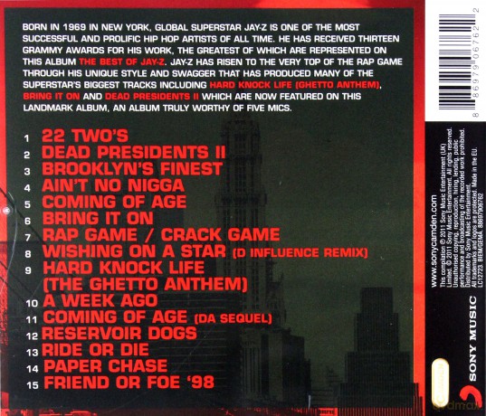 Jay-Z: Bring It On: The Best Of  [CD]