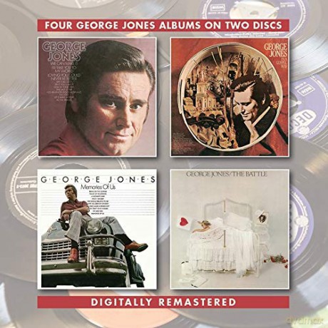 George Jones: George Jones / In A Gospel Way / Memories Of Us / The Battle [2CD]