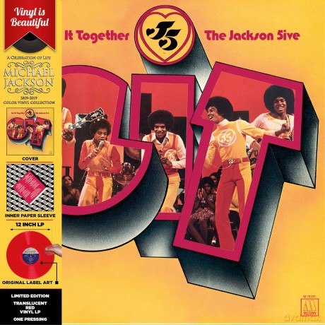 Jackson 5: Get It Together (Red) [Winyl]