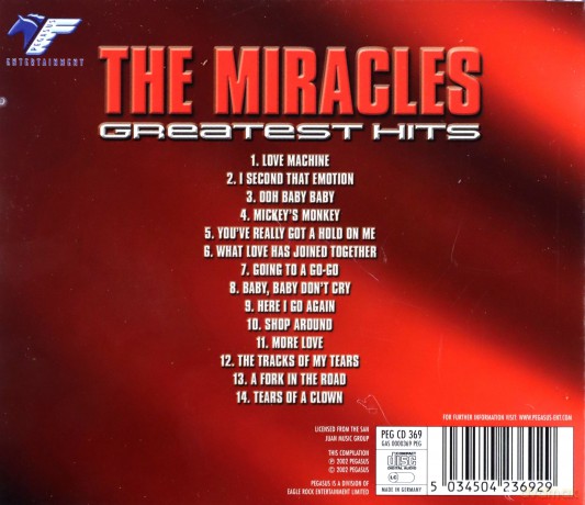 Miracles: Greatest Hits [CD]