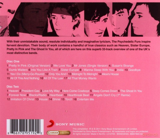 The Psychedelic Furs: Heaven: The Best Of The Psychedelic Furs [2CD]