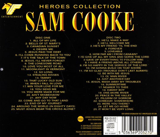 Sam Cooke: Heroes Collection [2CD]