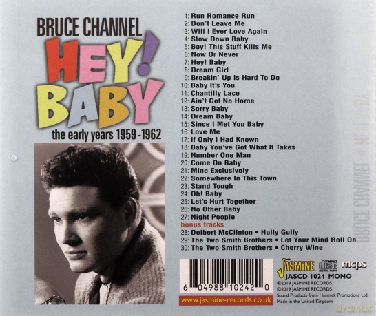 Bruce Channel: Hey! Baby - The Early Years 1959-1962 [CD]