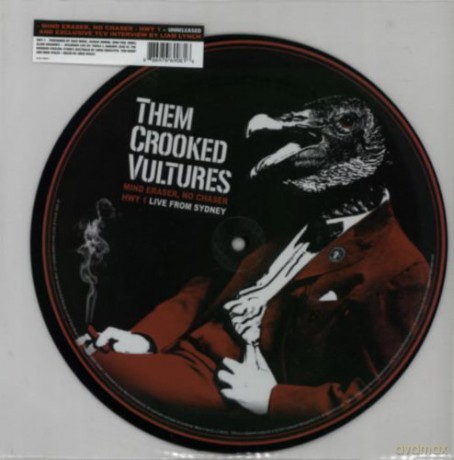 Them Crooked Vultures: Mind Eraser, No Chaser ROW 10" Single (Picture Disc) [CD]