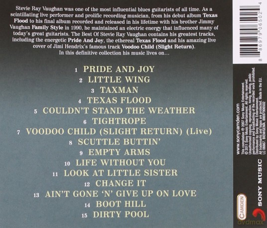 Stevie Ray Vaughan: The B4est Of [CD]