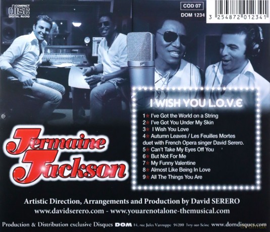 Jermaine Jackson: I Wish You Love [CD]