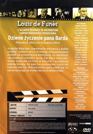 Kolekcja Filmowa 31: Dziwne życzenie Pana Barda [DVD]
