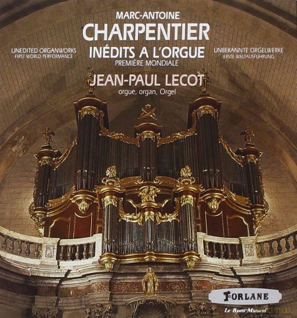 Marc Antoine Charpentier: Inedit A L'Orgue [CD]