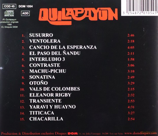Quilapayun: Instrumental [CD]