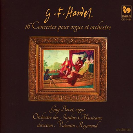 George Frideric Handel: Integrale Des 16 Concertos Pour Orgue [3CD]