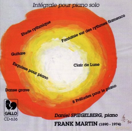 Frank Martin: Integrale Pour Piano Solo [CD]