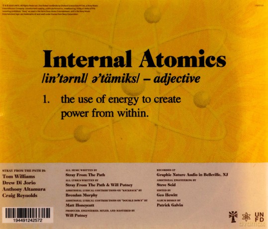 Stray From The Path: Internal Atomics [CD]