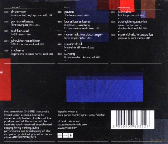 Depeche Mode: Remixes 2: 81-11 [CD]