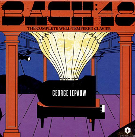 George Lepauw: J.S. Bach: The Complete Well-Tempered Clavier [5CD]