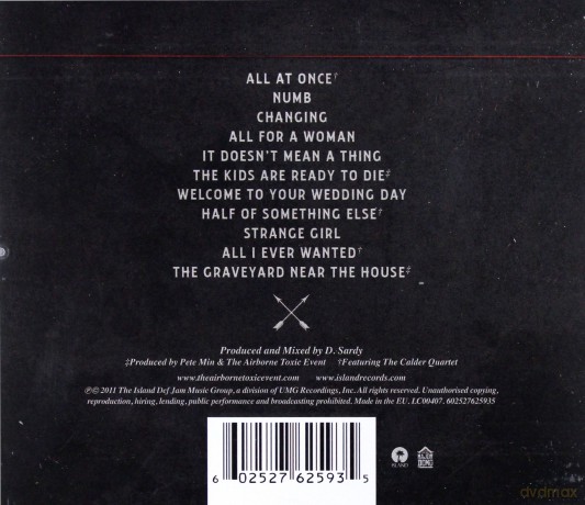 Airborne Toxic Event: All At Once [CD]
