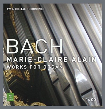 Marie-Claire Alain: Bach: Complete Organworks [14CD]