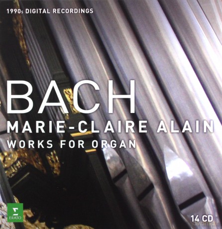 Marie-Claire Alain: Bach: Complete Organworks [14CD]