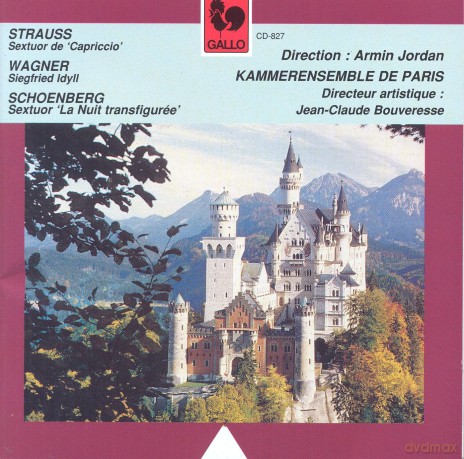 Strauss Wagner Schoenberg: Kammerensemble De Paris [CD]