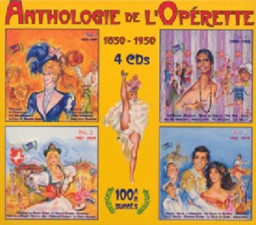 Anthologie De L'Operette: Le Coffret 1850 - 1950 [4CD]