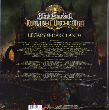 Blind Guardian's Twilight Orchestra: Legacy Of The Dark Lands (earbook) [3CD]