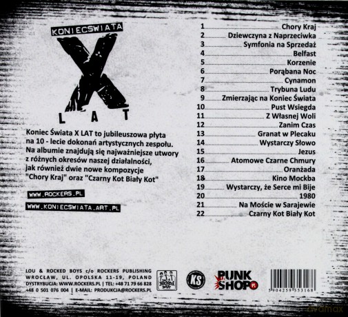 Koniec Świata: X Lat (Zespołu) (digipack) [CD]